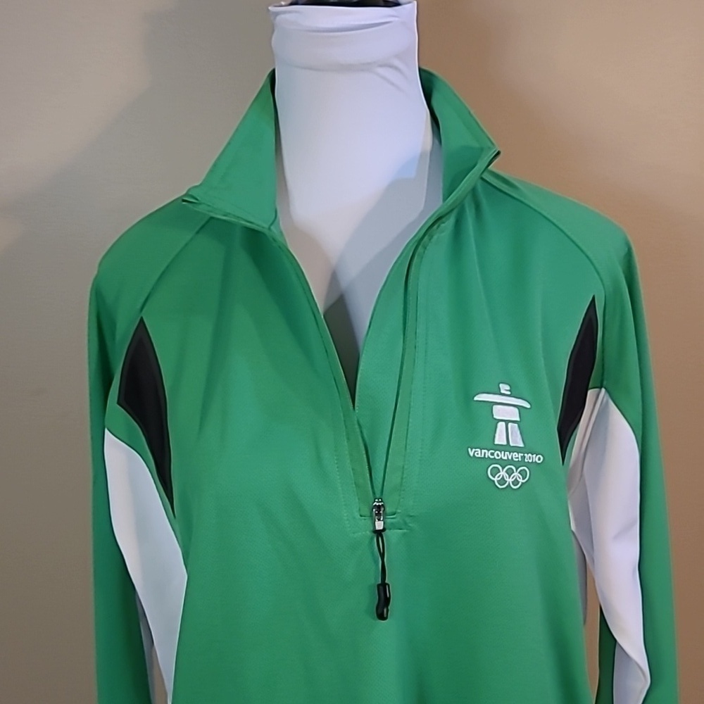 SUNICE Vancouver 2010 Winter Olympics Lightweight 1/4 Zip Jacket - Picture 7 of 15